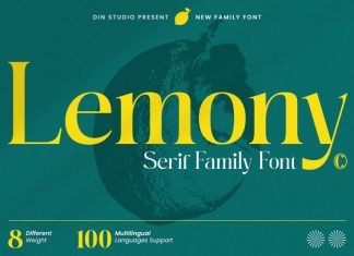 Lemony Serif Font