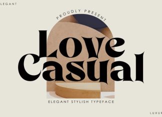 Love Casual Serif Font