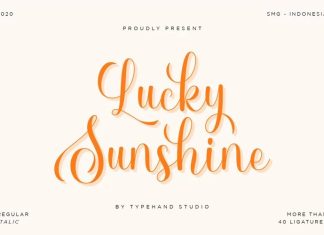 Lucky Sunshine Font