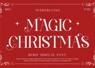 Magic Christmas Serif Font