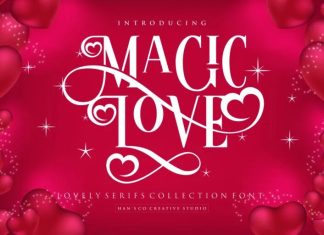 Magic Love Serif Font