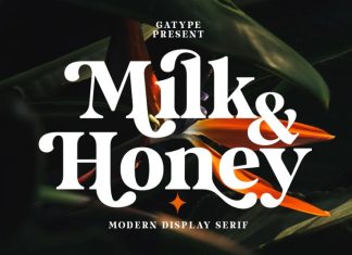 Milk And Honey Serif Font