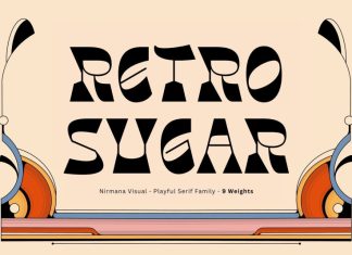 Retro Sugar Serif Font