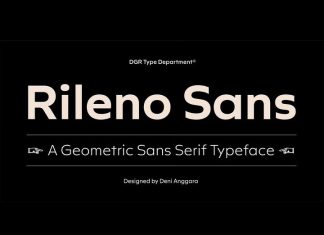 Rileno Sans Font