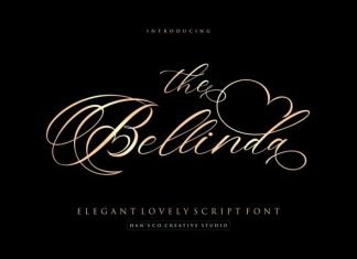 The Bellinda Script Font