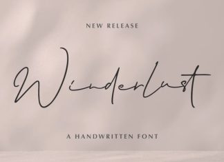Winderlust Handwritten Font