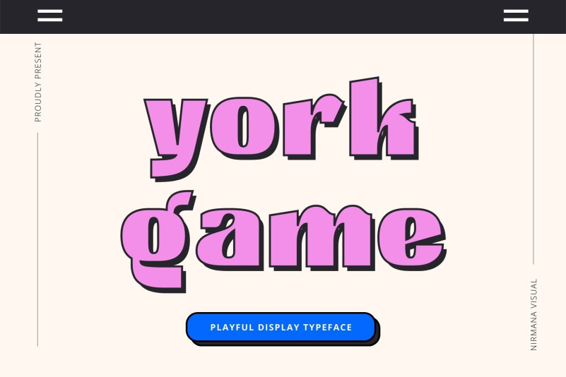 York Game Font - Download Free Font