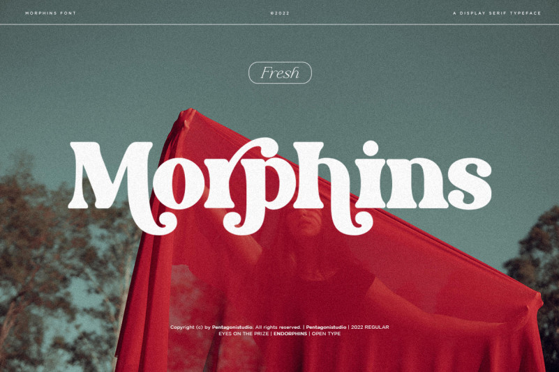 Morphins Serif Font