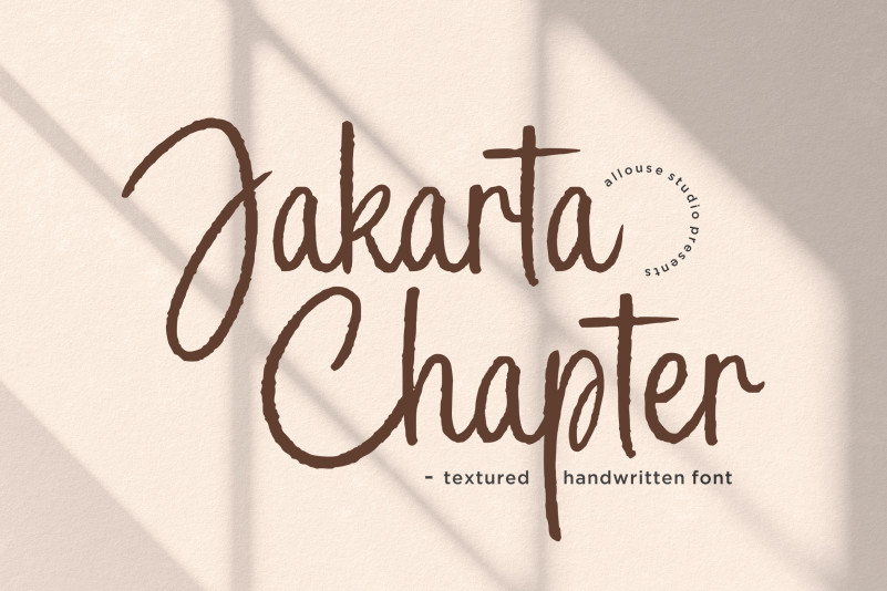 Jakarta Chapter Script Font