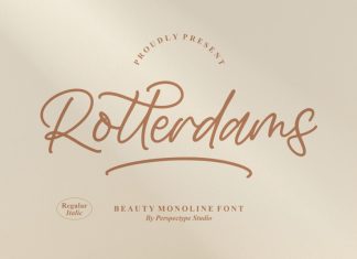 Rotterdams Handwritten Font