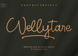 Wellytare Handwritten Font