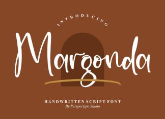 Margonda Script Font
