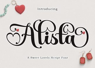 Alista Script Font