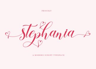 Stephania Script Font