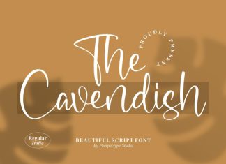Cavendish Script Typeface