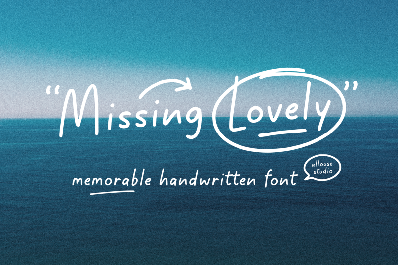 Missing Lovely Handwritten Font