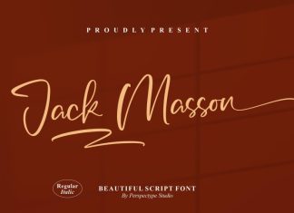 Jack Masson Script Font