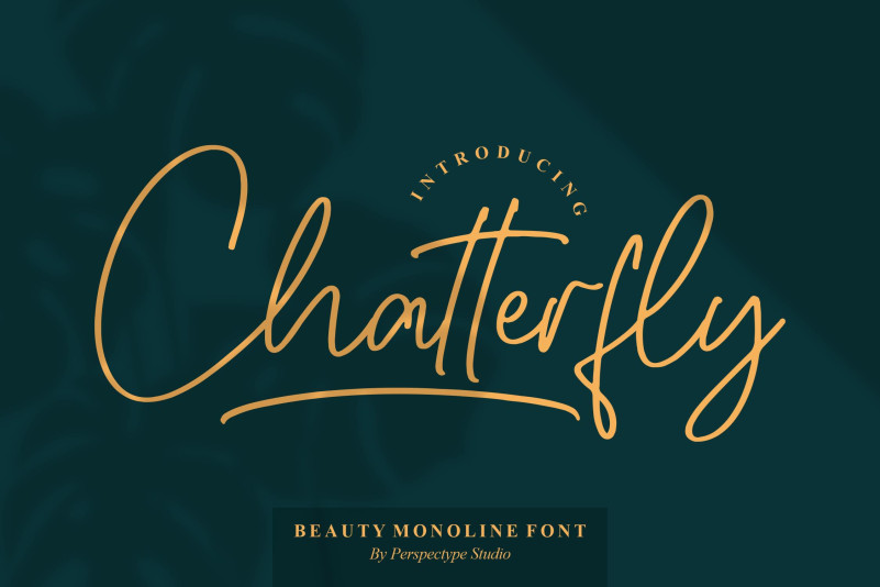 Chatterfly Handwritten Font