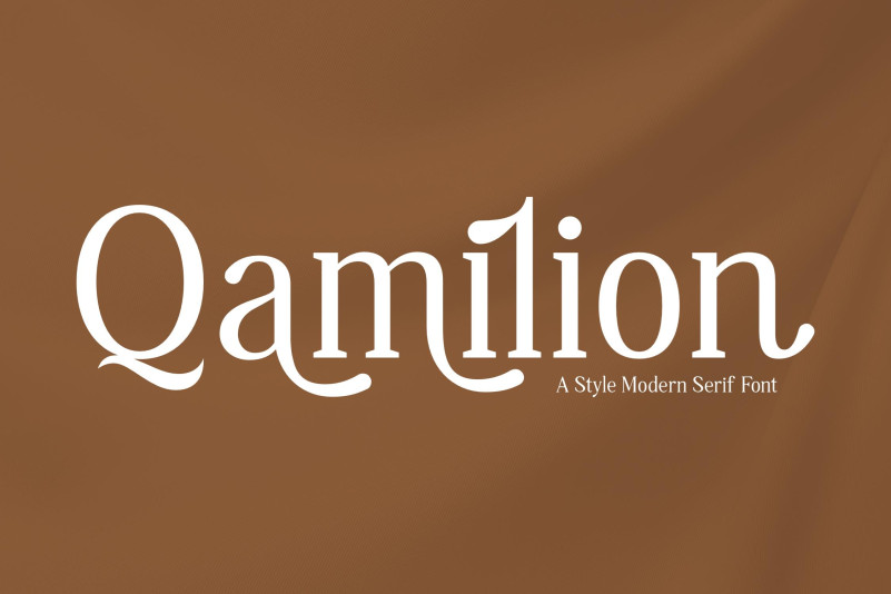 Qamilion Serif Font
