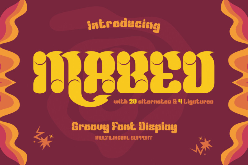 New Free Display Fonts – Mabed Font – Download Now