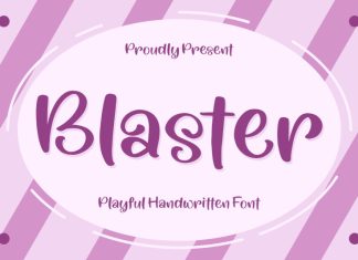 Blaster – Playful Handwritten Font