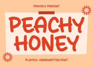 Peachy Honey Font