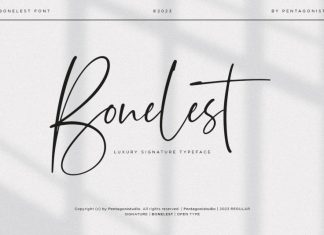 Bonelest | Stylish Ligature Font