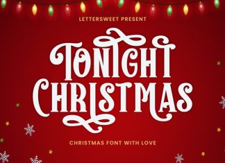 Tonight Christmas Serif Font