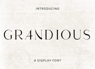 Grandious Serif Font