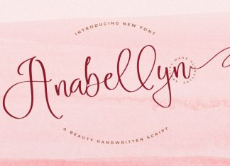 Anabellyn Script Font
