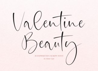 Valentine Beauty Font