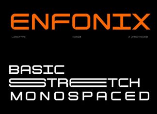 Enfonix Display Font