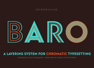Baro Sans Serif Font