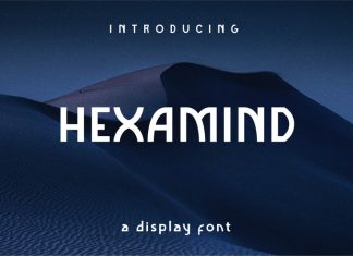 Hexamind Sans Serif Typeface