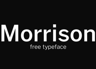 Morrison Sans Serif Font