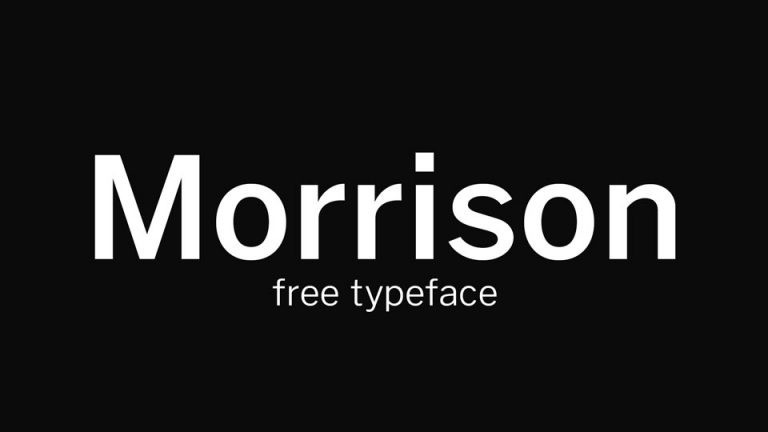 Morrison Sans Serif Font