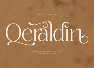 Qeraldin Serif Font