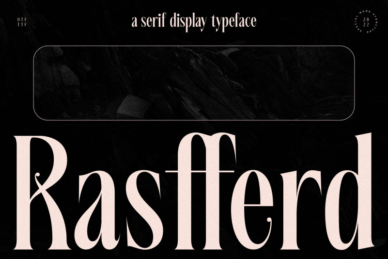 Rasfferd Serif Font