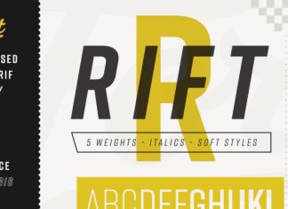 Rift Sans Serif Font