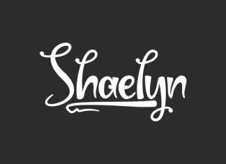 Shaelyn Script Font