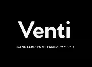 Venti CF Sans Serif Font