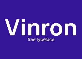 Vinron Sans Serif Font