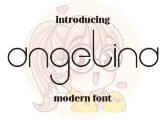 Angelina Display Font