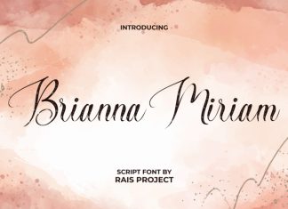 Brianna Miriam Script Font