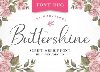 Buttershine Font