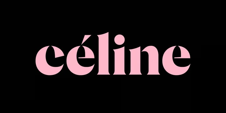 celine  Word design, Fashion branding, Logo design