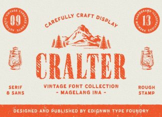 Cralter Display Font
