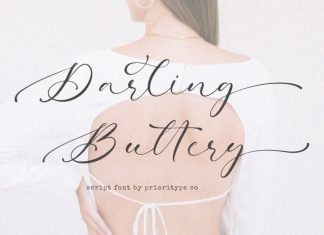 Darling Buttery Script Font