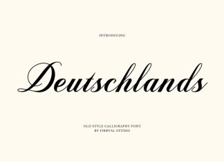 Deutschlands Script Font