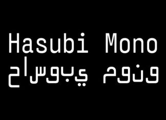 Hasubi Mono Sans Serif Font